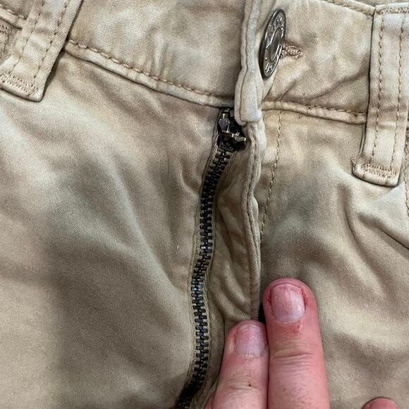 American Eagle Womens High-Rise Jegging Jeans Next Level Stretch Tan Size 4 - Picture 10 of 12